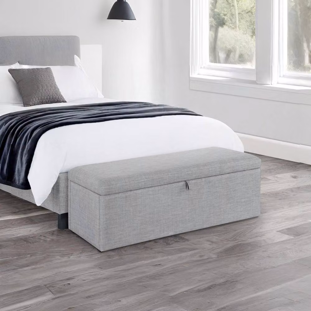 Cheshire Premium Ventura Blanket Box in Light Grey – 3