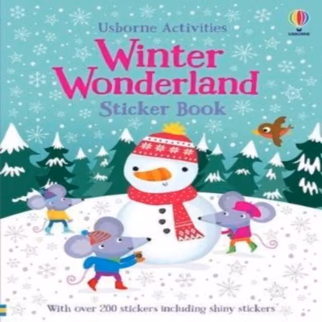 Fiona Watt Winter Wonderland Multicolour Sticker Book Paperback
