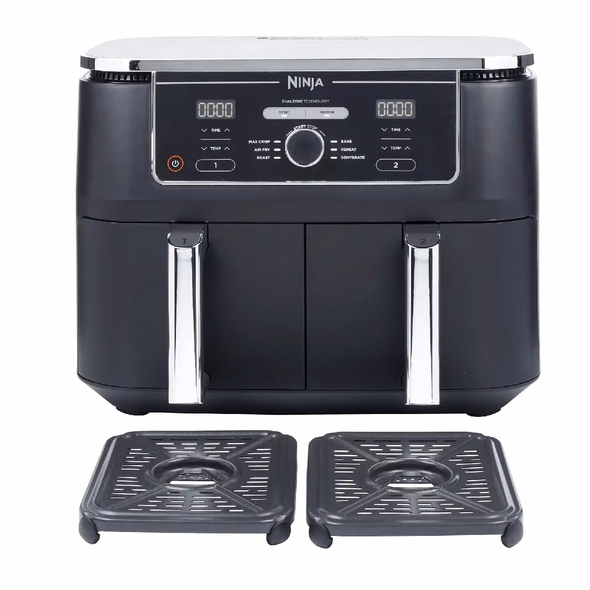 Ninja Foodi MAX Dual Zone Air Fryer 9.5L AF400UK in Grey and Black – 4
