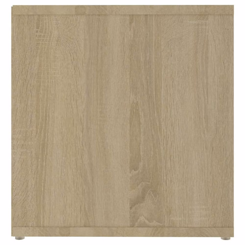 Berkfield Home Sonoma Oak TV Cabinet in Brown, W/D/H: 72 x 35 x 36.5 cm – 4