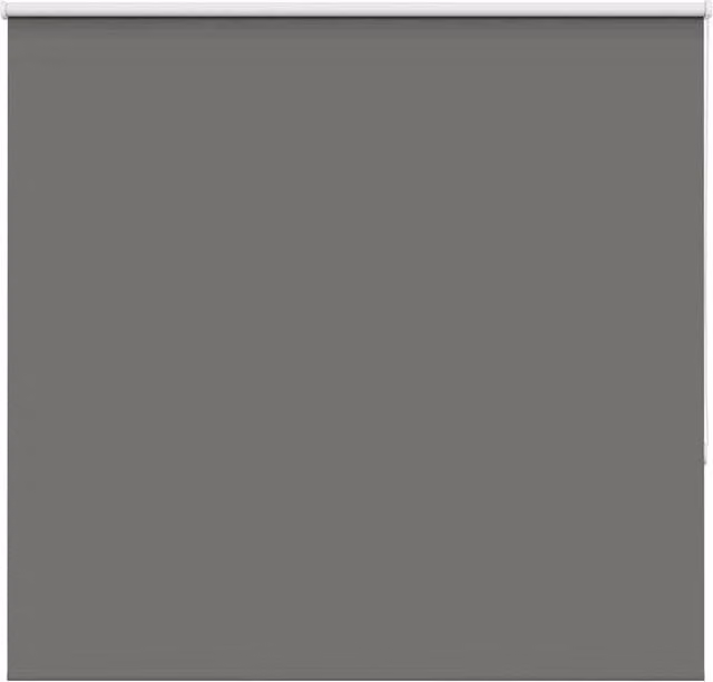 Berkfield Home Grey Blackout Roller Blind, Thermal Insulating Polyester, W: 150 cm, H: 175 cm