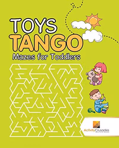 Activity Crusades Multicolour Paper Mazes for Toddlers