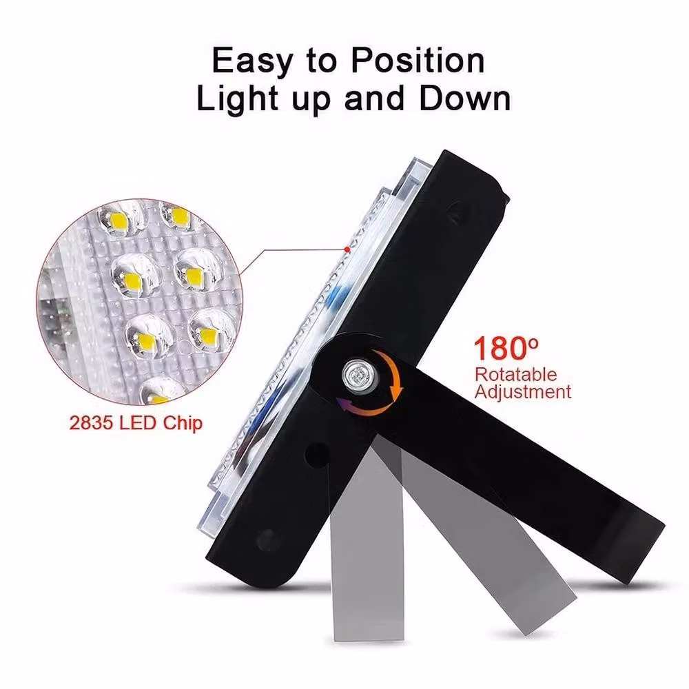 NESTLUNE 200W 144 LED Outdoor Floodlight, 6500K Daylight White, Black – 4