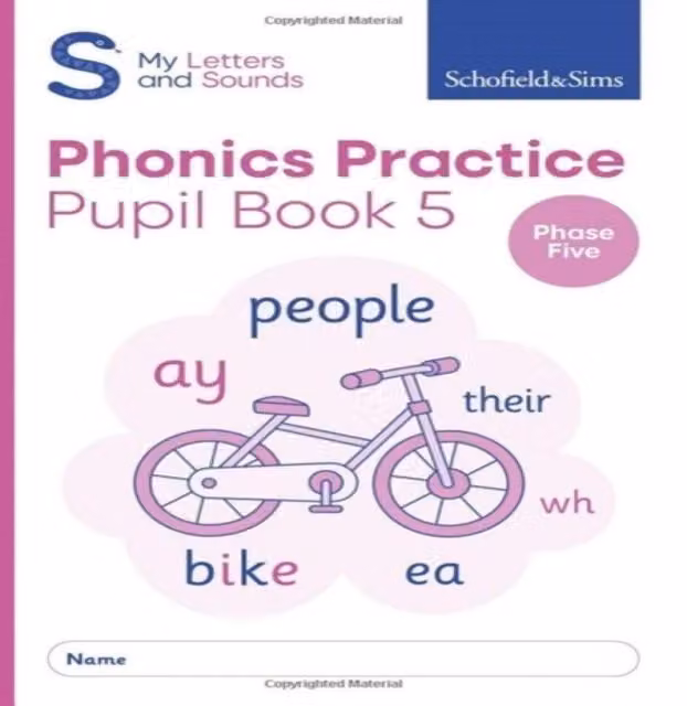 Schofield & Sims Carol Matchett My Letters & Sounds Phonics Practice Pupil Book 5 Multicolour Paperback