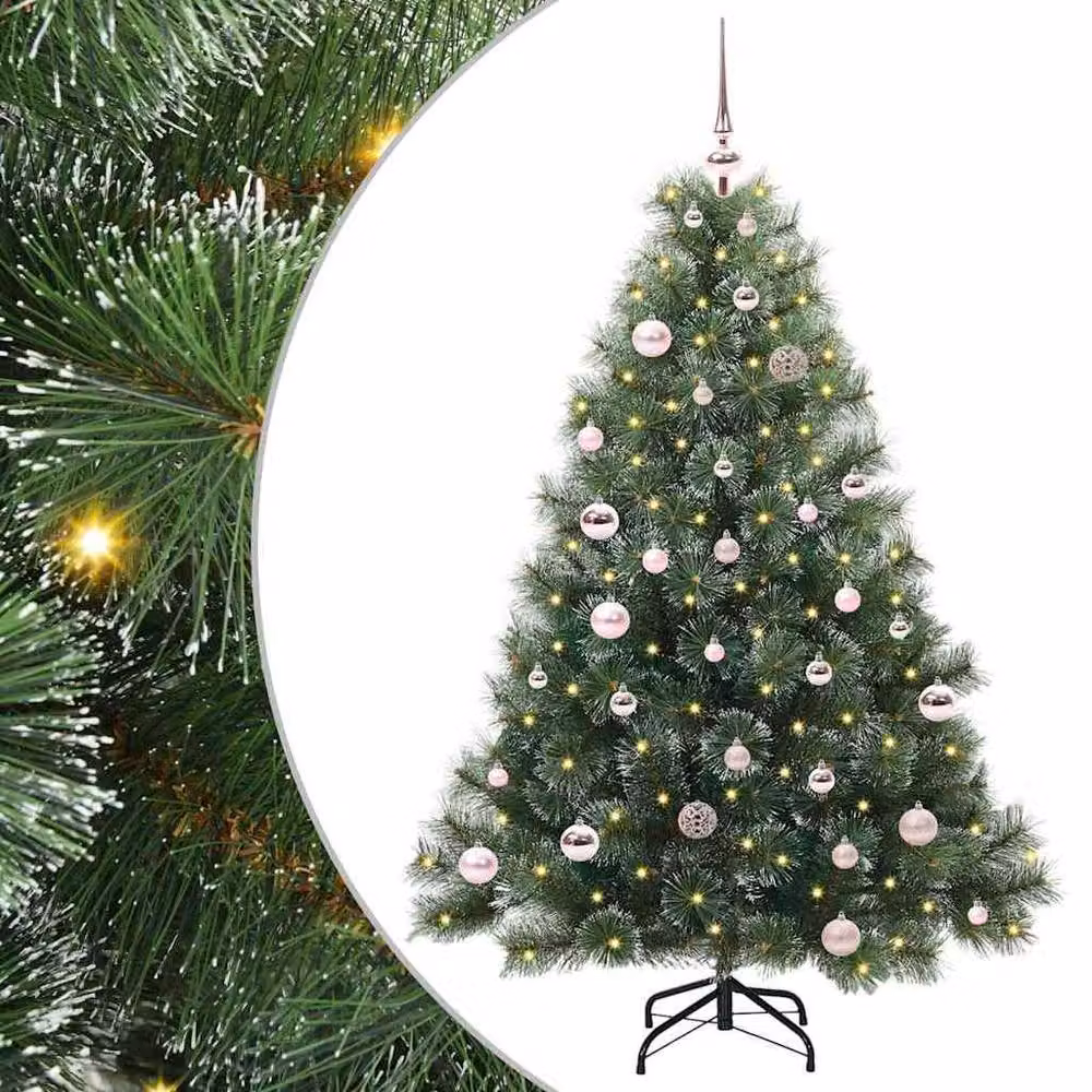 Berkfield Home Realistic Artificial Green Christmas Tree with 150 LEDs, Height: 150 cm – 2