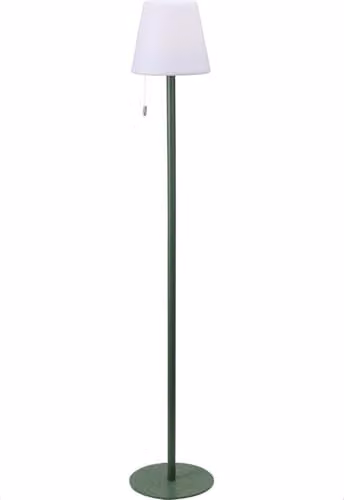 idooka Outdoor Standing LED Lamp, USB Rechargeable Colour Changing Floor Lamp with Matt Green Base, Height: 106 cm – 1