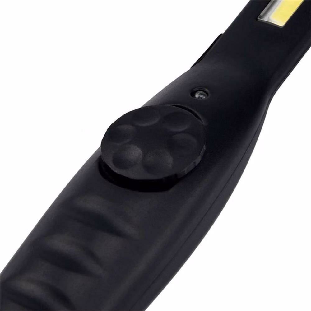 SPETLEK Rechargeable LED Work Light with Magnetic Base and Dimmer, Black – 3