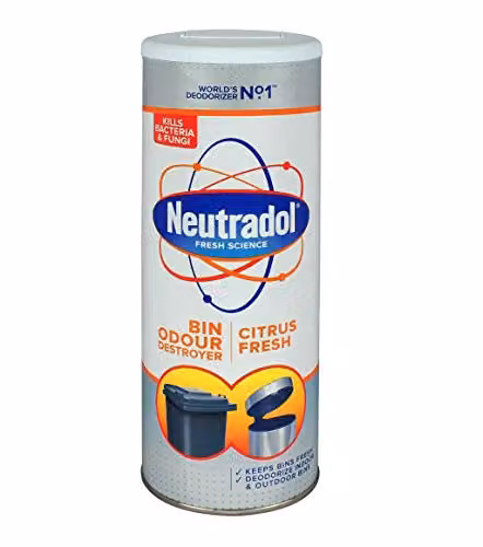 Neutradol Odour Destroyer Bin Freshener, White, 350g