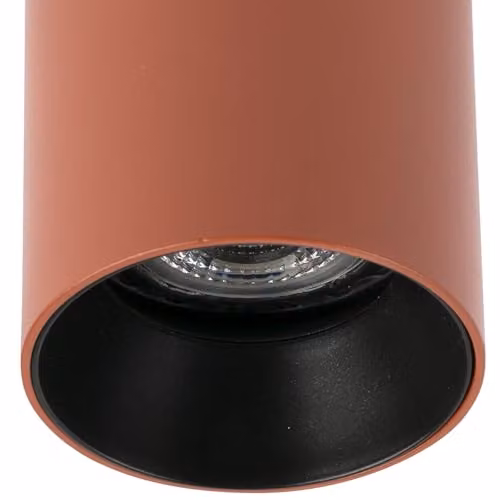 Netlighting Stan Surface Mounted Cylinder Downlight in Terracotta – 4