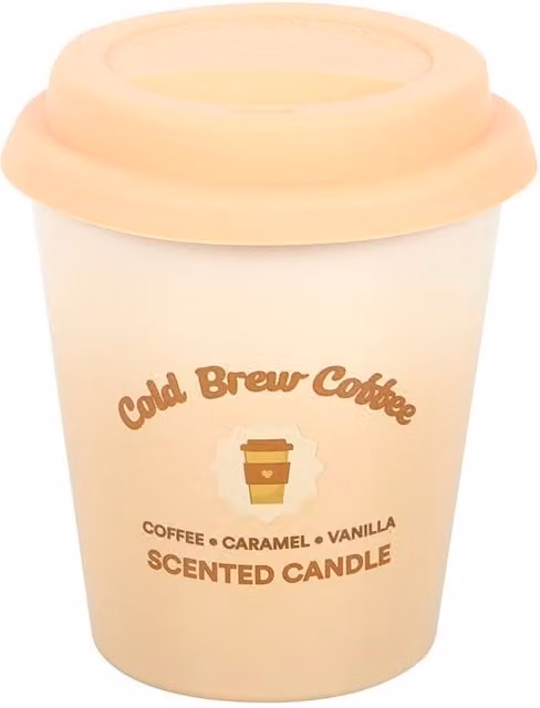 Something Different Cold Brew Coffee Scented Candle, Pink