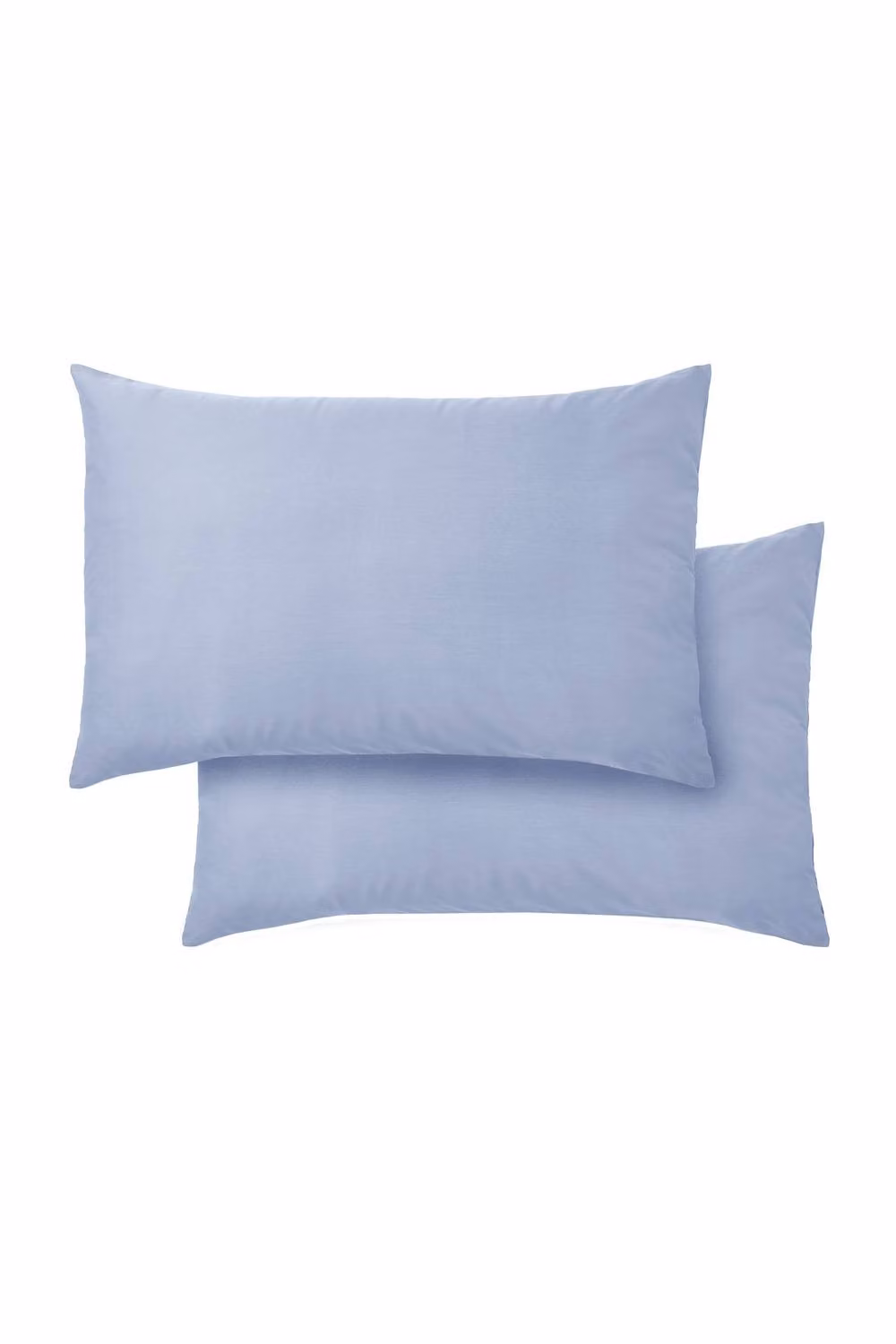Bianca 400 Thread Count Cotton Mako Satin Standard Pillowcase Pair in Blue, W/D/H: 50 x 75 cm – 2