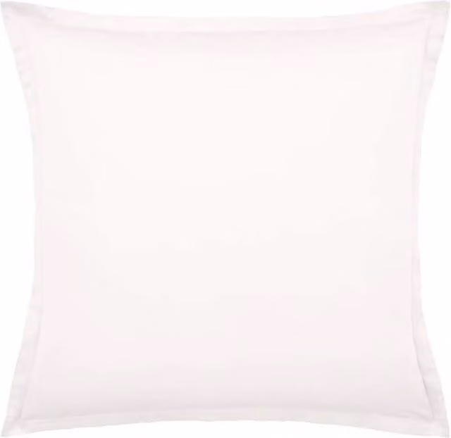 Murmur 1000 Thread Count Plain Dye Cotton Square Pillowcase in White