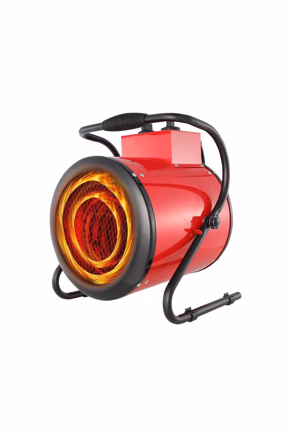 Living and Home 3kW Electric Fan Heater in Red – 3