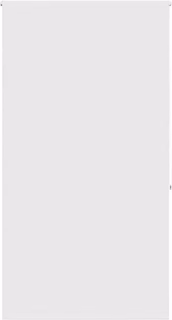 Berkfield Home Opaque White Shower Roller Blind, W: 130 cm, H: 240 cm