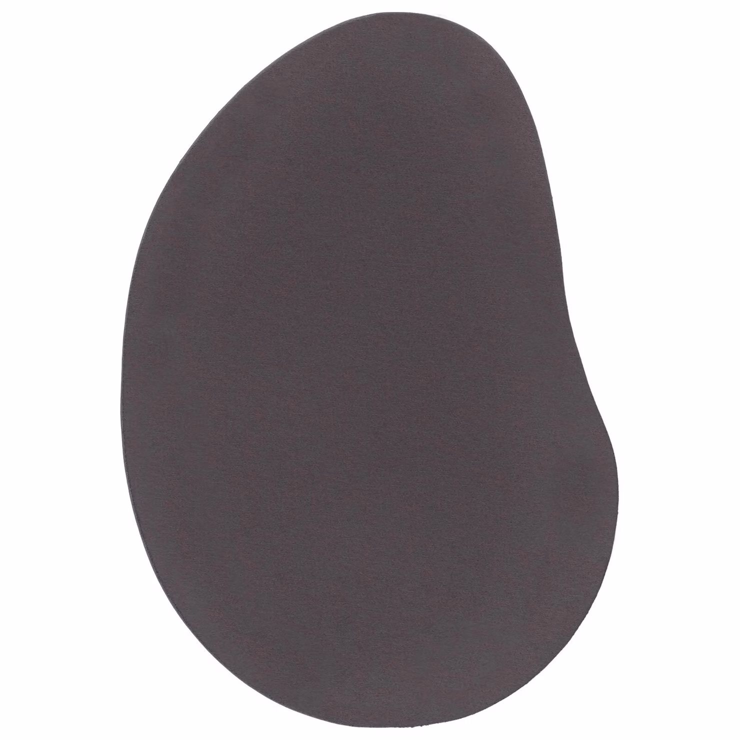 Berkfield Home Oval Area Rug in Anthracite, W: 100 cm, L: 200 cm, Made from Polyester with Non-Slip Backing – 2