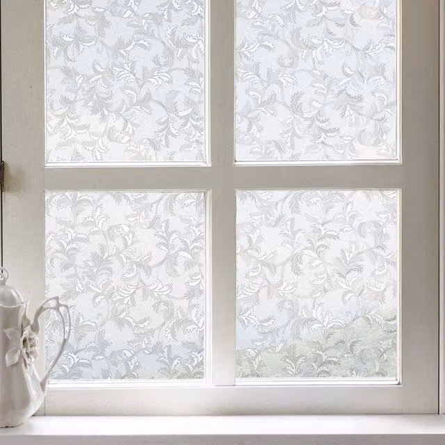 Lifeideas Self-Adhesive 3D Privacy Window Film, Translucent White