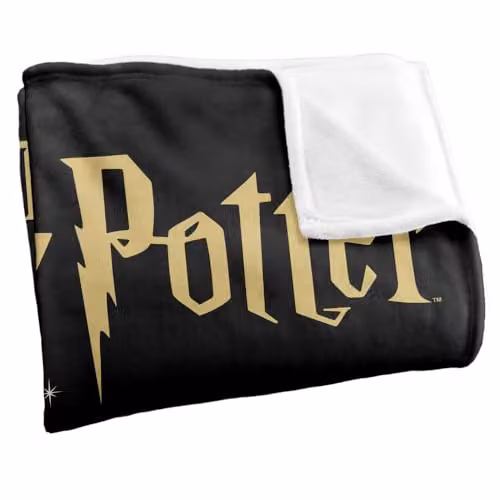 Warner Bros. Harry Potter Muggles On Holiday Wand Super Soft Fleece Throw Blanket, Multicolour, W/D/H: 152.4 x 127.0 x 1.0 cm – 2