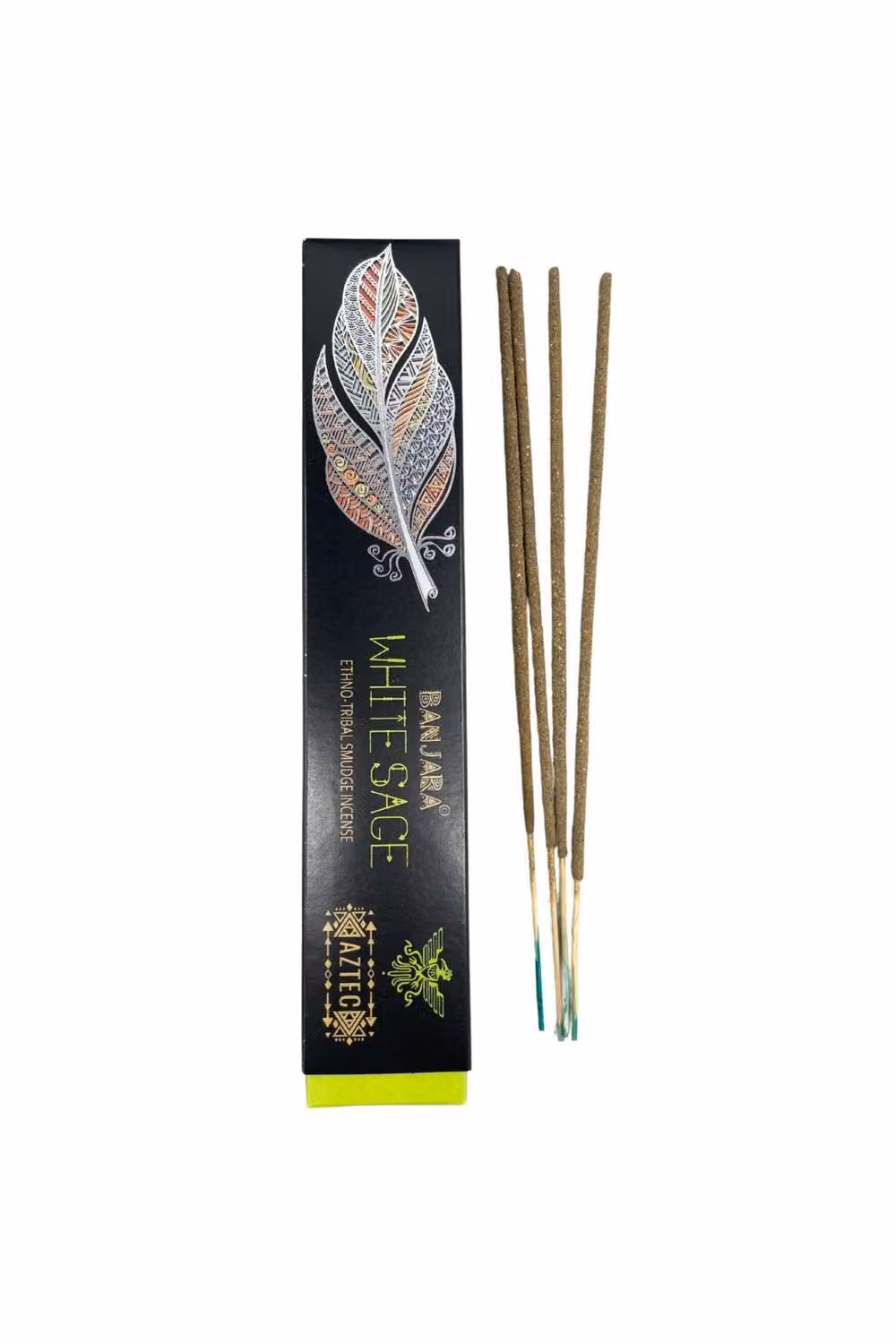 KDMD Banjara Tribal White Sage Smudge Incense for Cleansing and Meditation in Brown – 2