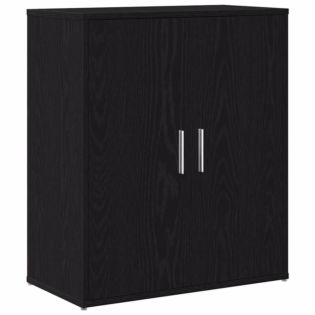 Berkfield Home Black Oak Sideboard, W/D/H: 60 x 31 x 70 cm – 2