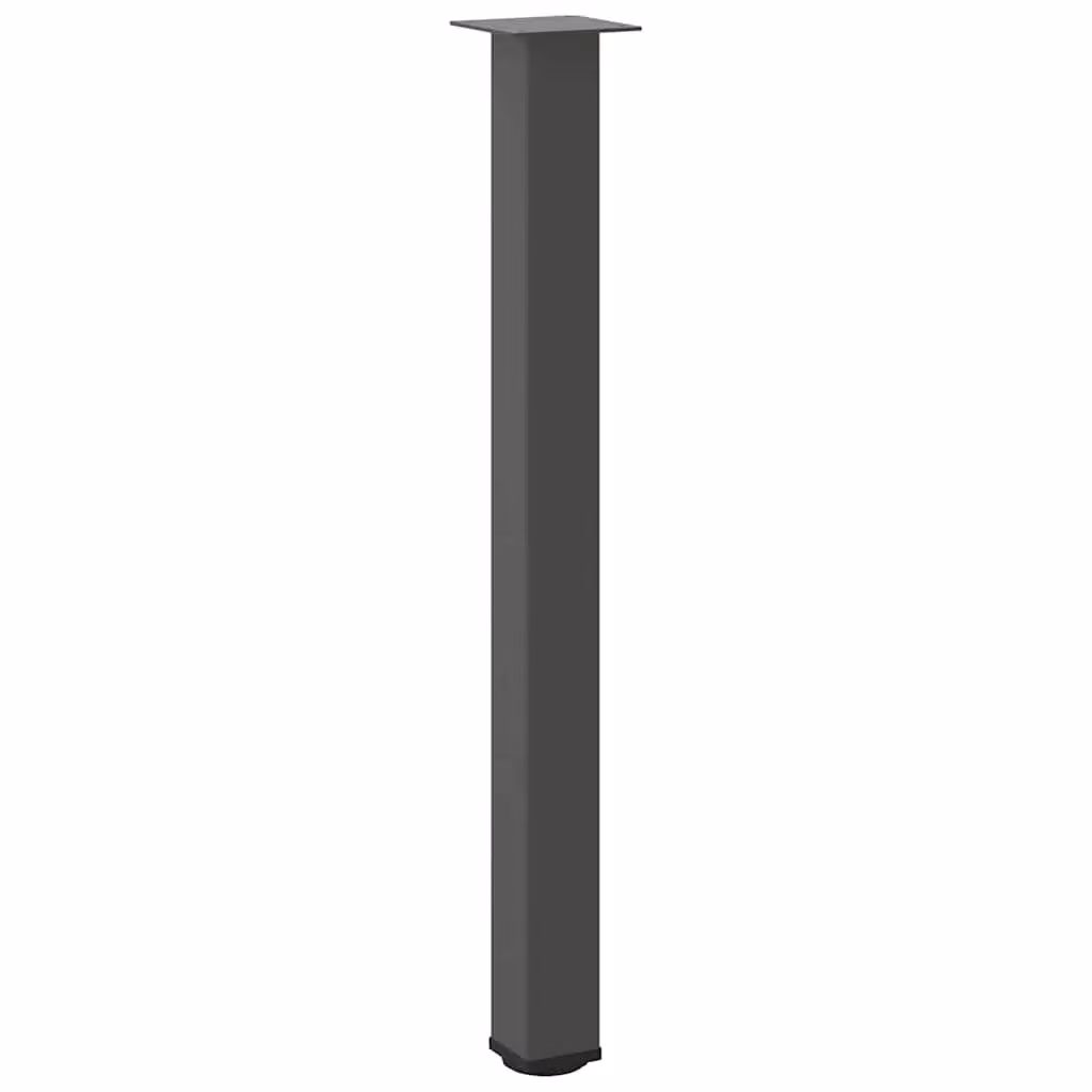 Berkfield Home Steel Coffee Table Legs, 4 Pieces, Anthracite and Black, Height: 90 cm – 2
