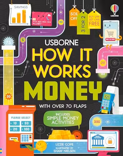 Usborne How It Works: Money Multicolour Paper Book – 1