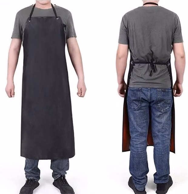 PAWNORA Waterproof Apron in Black – 1