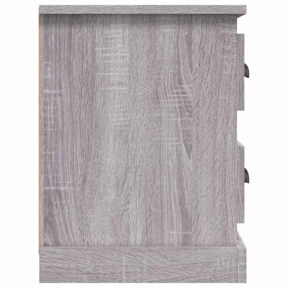 Berkfield Home Modern Grey Sonoma TV Cabinet in Matt Engineered Wood W/D/H: 102 x 35.5 x 47.5 cm – 3