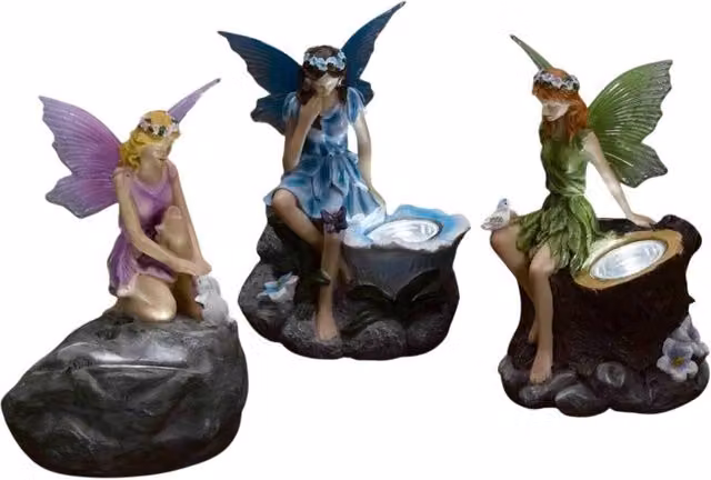 Smart Garden Products Solar Powered Fairy Spotlights, Set of 3, Multicolour – 3