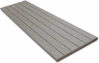 Ecoscape Forma Composite Decking Flat Trim, Grey, W: 150 mm x L: 3000 mm