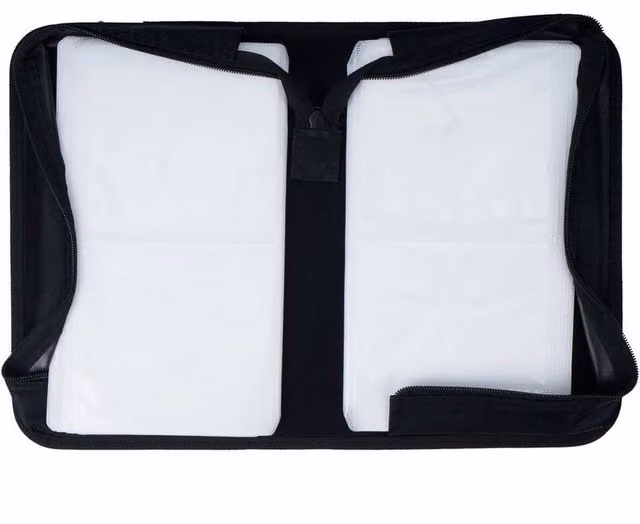 NESTLUNE Black CD, VCD and DVD Car Storage Carry Bag Case – 1