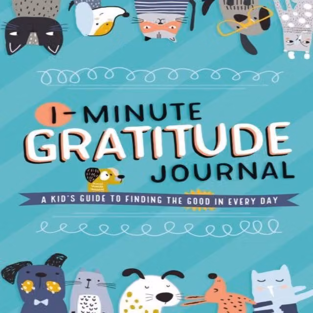 Tommy Nelson 1-Minute Gratitude Journal Multicolour Childrens Guide to Finding the Good in Life