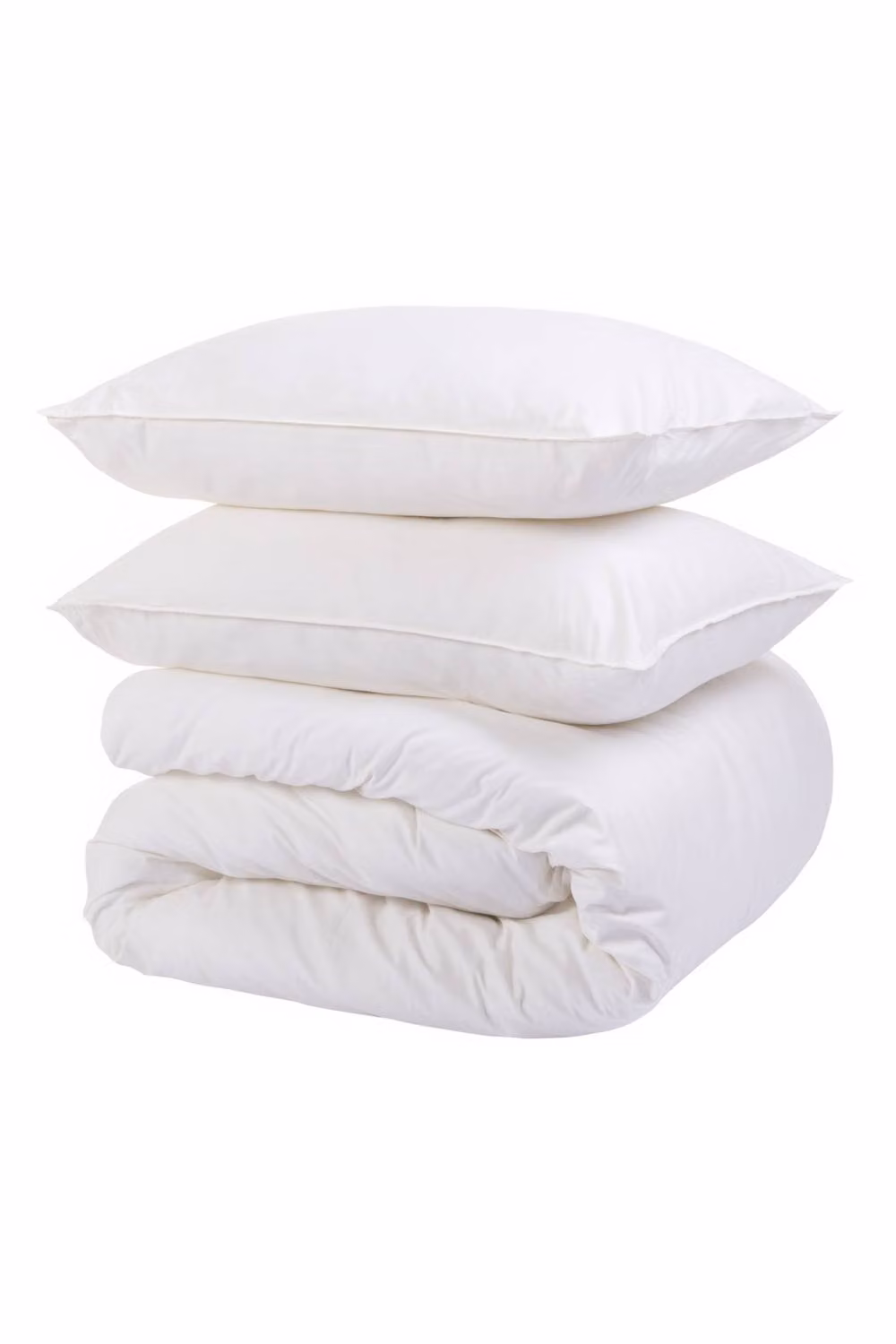 Soak&Sleep White Stonewashed Cotton Bed Set, W/D/H: 180 x 200 cm – 2