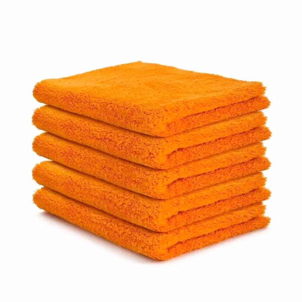 SPETLEK 10 Pack Super Absorbent Orange Polishing Car Towels, 0.6m2 per towel – 2