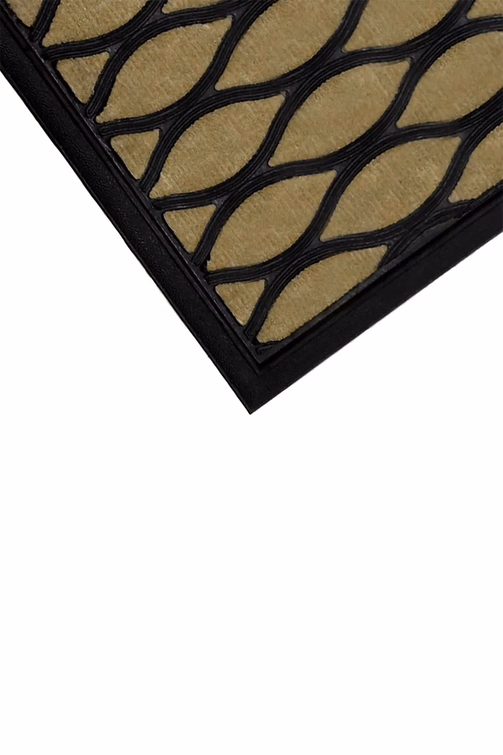 JVL Vienna Rubber Backed Scraper Doormat, Brown, W: 45 cm, D: 75 cm – 4