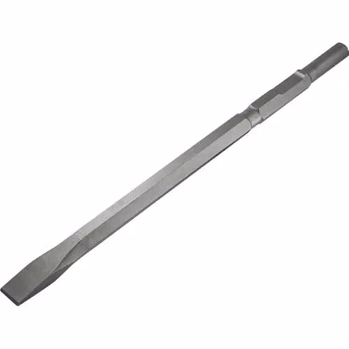 Faithfull FAIKAGC450 Chrome Molybdenum Chisel with Kango Shank in Silver, Length: 45 cm