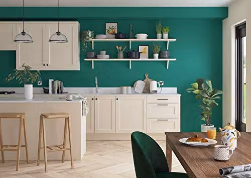 Dulux Matt Emulsion Paint, Green, 2.5 l – 3