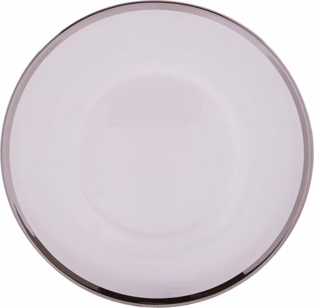 Orsina Ida Clear Glass Charger Plate, Diameter: 33 cm