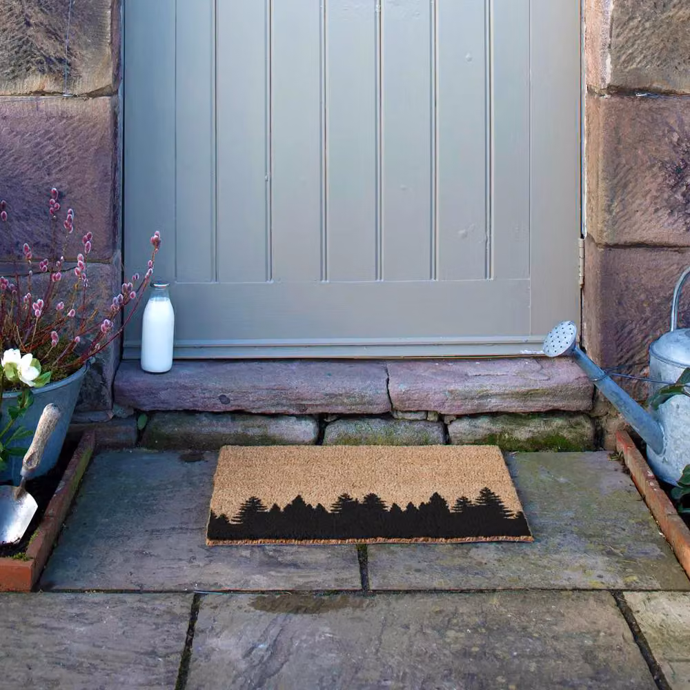 Artsy Mats Forest Doormat in Brown, W/D: 60 x 40 cm – 4