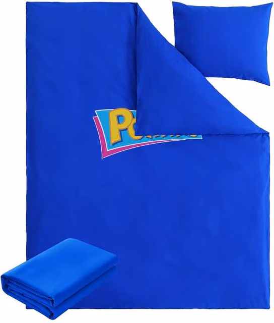 Simpa 3-Piece Reversible Single Duvet Bedding Set in Maritime Blue – 1