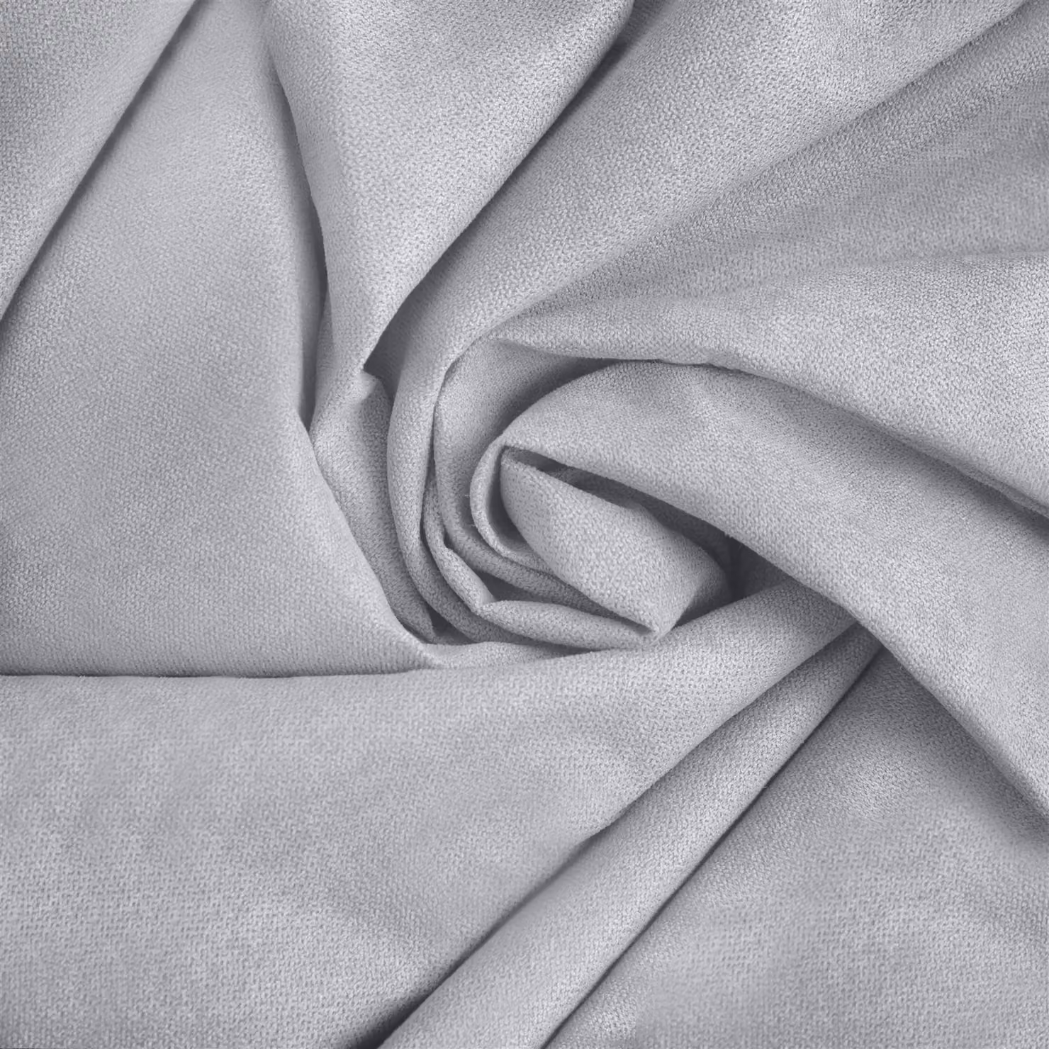 Luxor Living Silver Velvet Chenille Square Cushion, 55 x 55 cm – 3