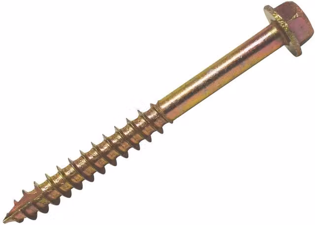 Forgefix Spectre Multicolour Self-Drilling Hex Socket Coach Screws in Galvanised Steel for Wood