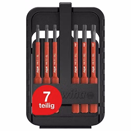 Wiha slimBit Box SB 2831B501 Red Screwdriver Bit Set – 1