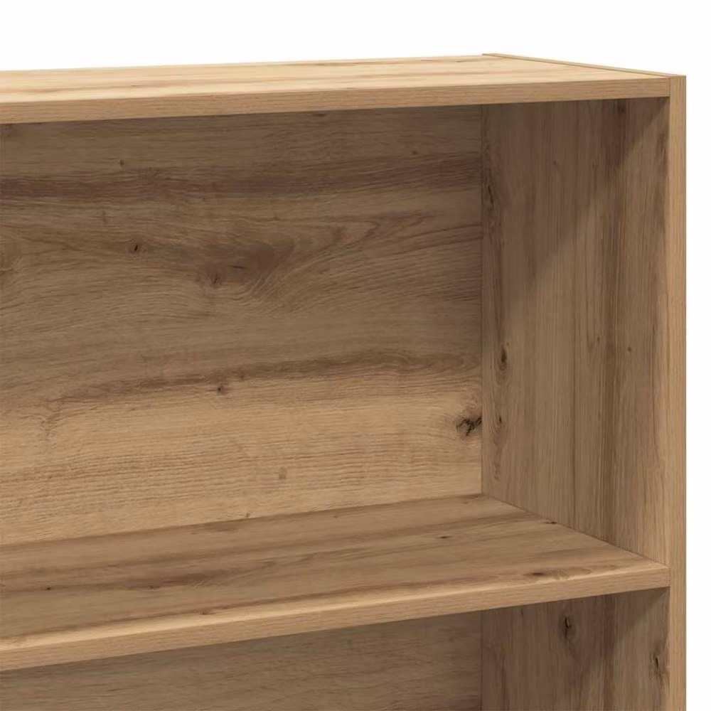 Berkfield Home Classic Book Cabinet in Artisan Oak, Brown, W/D/H: 80 x 30 x 189 cm – 4