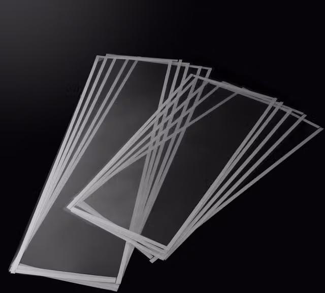 SwitZer SBC990 PE Self-Adhesive Transparent Privacy Window Film, 5 Pack, W: 26 cm x H: 90 cm and W: 30 cm x H: 67 cm