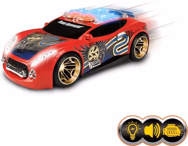 Nikko Road Rippers Street Beatz Cars Red and White Battery Operated Vehicle