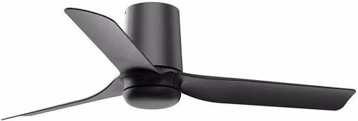 Faro Barcelona Mini Punt Tub Small Black DC Ceiling Fan with Remote Control and Timer – 4