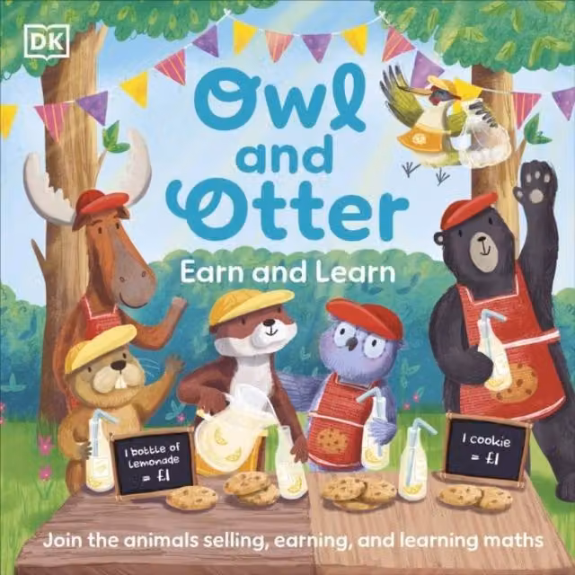 DK Owl & Otter: Earn & Learn Multicolour Paper Book