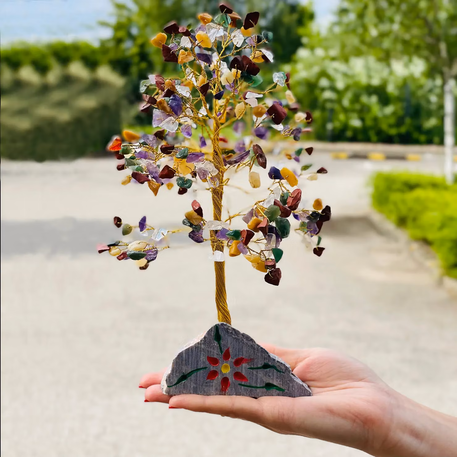 KDMD Multi-gem 320 Stone Multicolour Tabletop Decor – 3