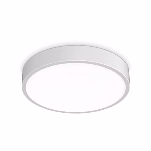 Netlighting Ray Integrated LED Semi Flush Ceiling Light, White, 4050Lm, IP44 – 1