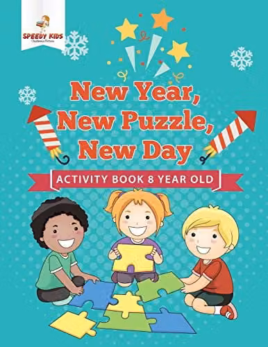 Speedy Kids New Year, New Puzzle, New Day Activity Book for 8 Year Olds, Multicolour